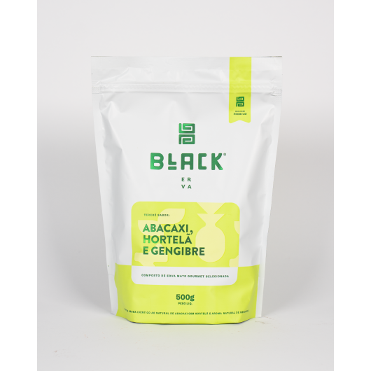 Erva Mate -Abacaxi, Hortelã e Gengibre